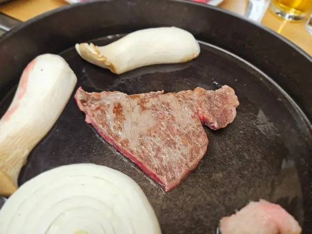 소백산한우생등심 점심 사진 3