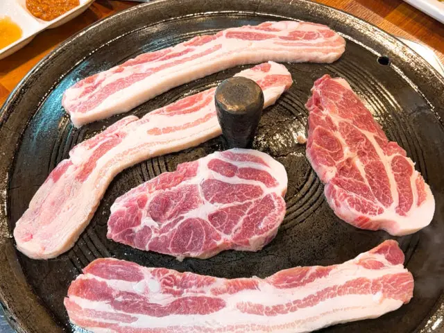 Mungyeongyakdoldwaeji Andoyunnaengdongsamgyeopsal Sangju店 サムギョプサル 2