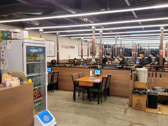 Baeknyeonsonnimseoseogalbi Cheonansindang Branch Solo-Friendly Korean BBQ 3