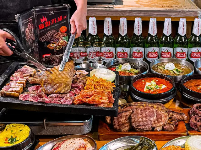 Hanamdwaejijip Incheonsongdosenteureolpakeu Branch Korean Beef BBQ (Hanwoo) 1