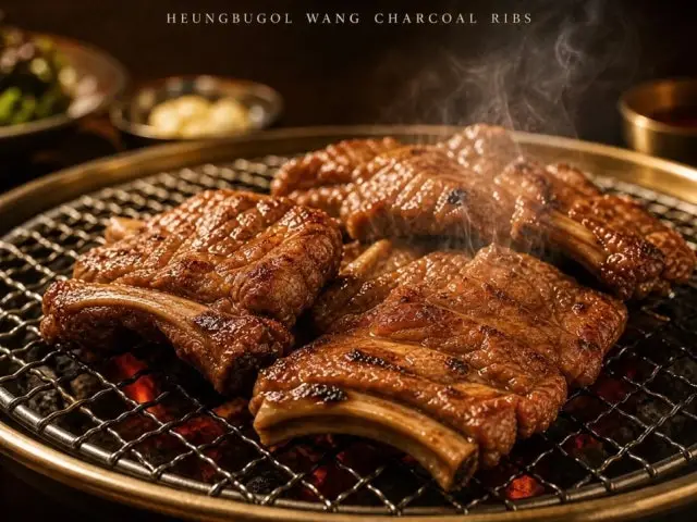 흥부골왕숯불갈비 갈비 사진 1
