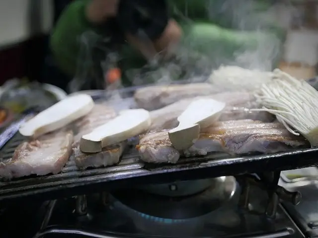 3chosamgyeopsal 五花肉烤肉 1