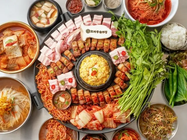 Hyojadongsotttukkeong Jinhaeseokdong Branch Black Pork (Heukdwaeji) 2