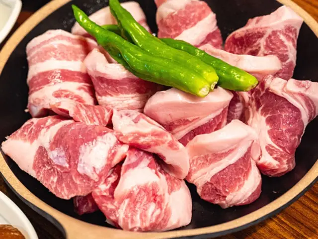 Gogiiyagi Samgyeopsal (Pork Belly BBQ) 1