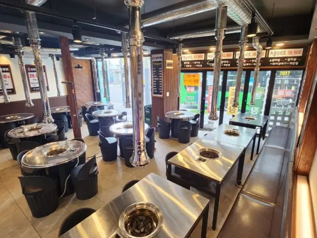 Hwangjejeongyuksikdang Myeongjidae店 帶皮五花肉 2