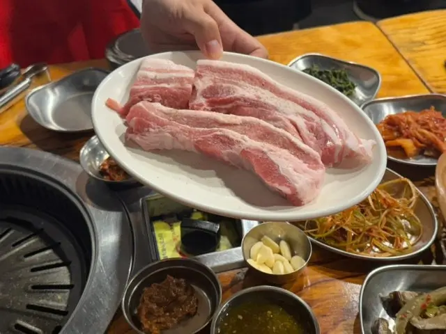 모퉁이돼지숯불갈비 갈비 사진 3