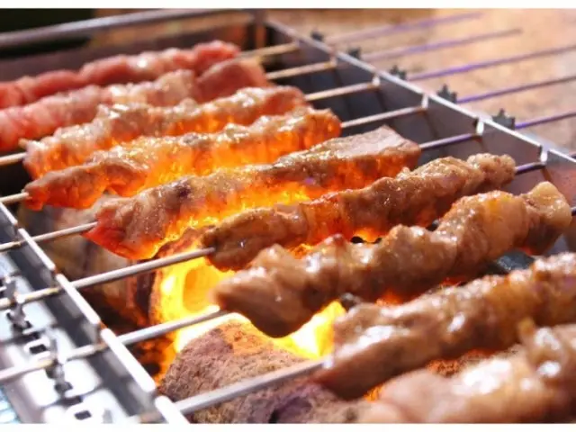 Jindalraeyangkkochi 烤羊肉 1