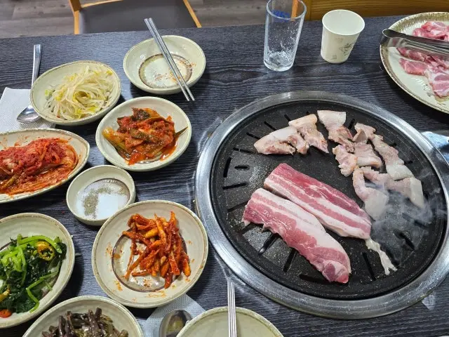 제주도 생고기 혼밥 사진 2
