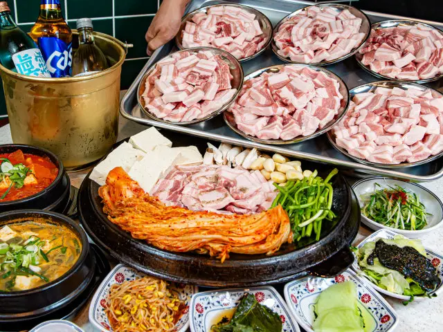 Jinjjamusoesamgyeop Seongsu店 五花肉烤肉 2