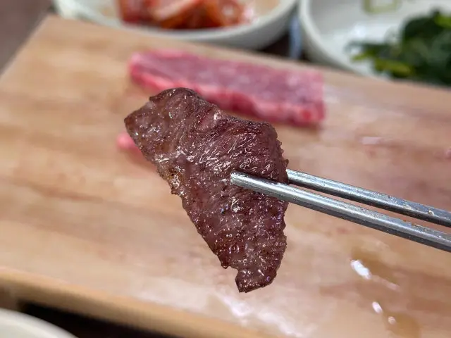 Jingogaechamnamusutbulgalbi 炭火烤排骨 1