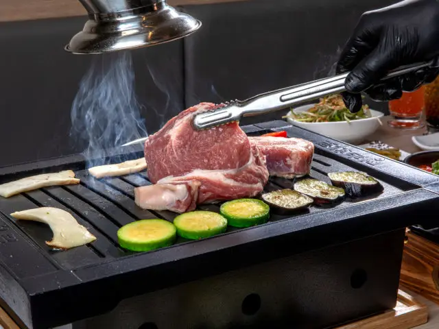 Jeongchuhwaro Keonelwokeu店 梅花豬肉 2