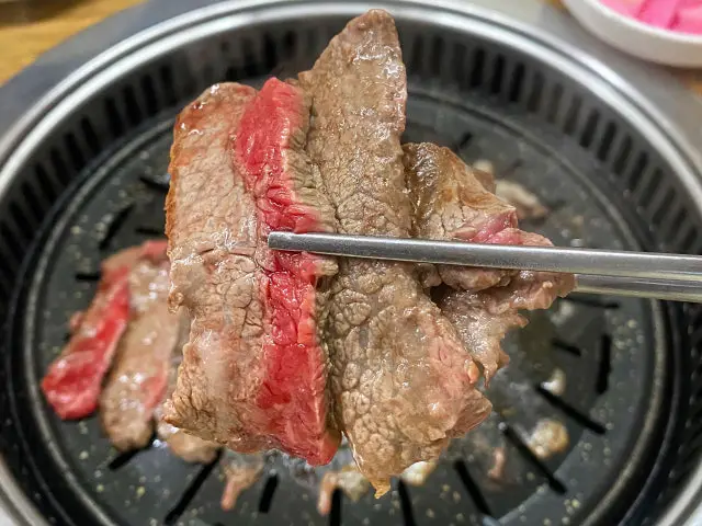 Boksuhanunalgogi Daejeong店 一人焼肉 2