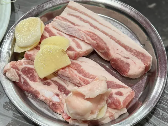 Sujeongsamgyeopsal 五花肉烤肉 1