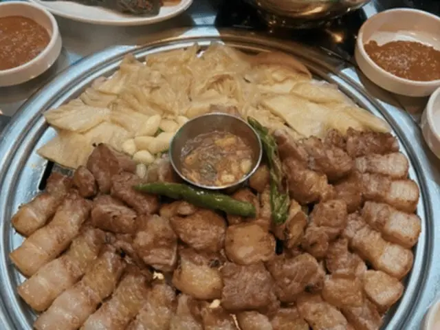 Busandaek Seomyeon Main Branch Hangjeongsal (Pork Jowl) 1