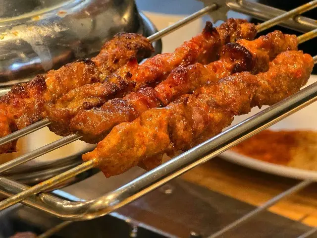 Hanbandoyangkkochi&hwogwomuhanripil 烤羊肉 3