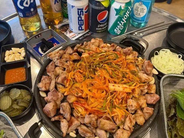 Oneulgimhaedwitgogi Sasang店 豬雜肉燒烤 1