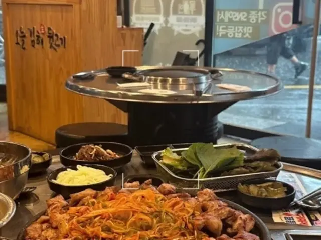 Oneulgimhaedwitgogi Sasang店 豬雜肉燒烤 2