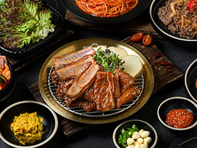 Cheongnyeongogijangsu Gangreungnoam店 吃到飽烤肉 1