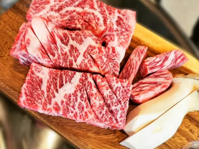 Hanu Haeundaeyeontansaenggalbi Jeonggwan店 中落ちカルビ 3