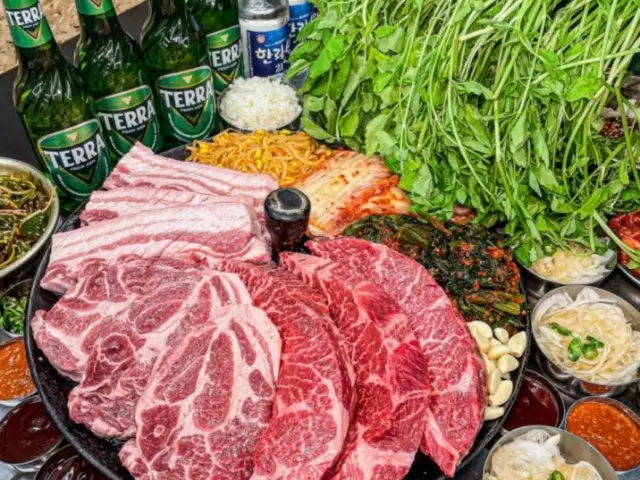 Mokgumeong Gimhaejinyeong店 五花肉烤肉 2