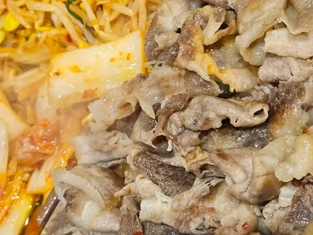 Nalmadadaebaknaneunjip Bansong店 薄切五花肉 2
