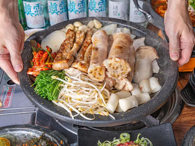 Mokdongdolgopchang Dongtan 總店 烤腸 1