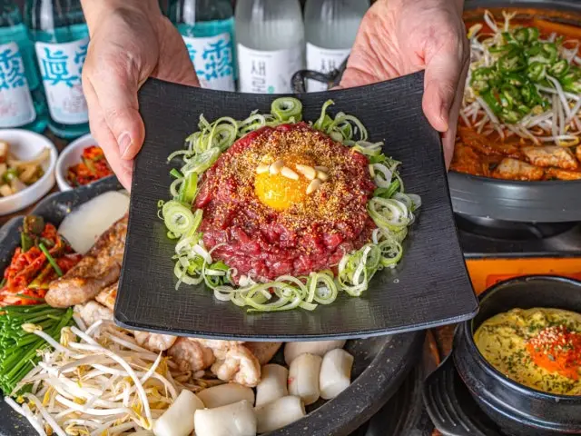 Mokdongdolgopchang Dongtan 總店 烤腸 2