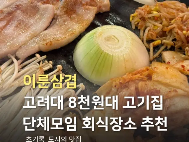 Irunsamgyeop Samgyeopsal (Pork Belly BBQ) 3