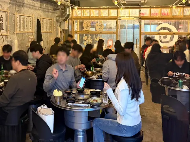 Baekyeommakchang Euljiro Main Branch Korean BBQ 2