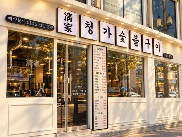 청가숯불구이 수유본점 데이트 사진 1
