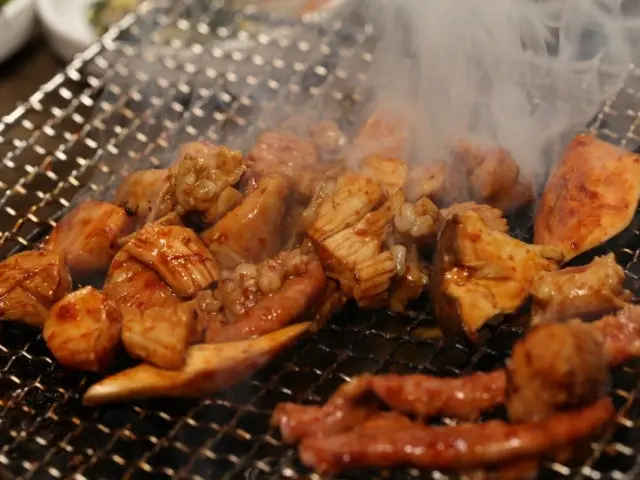 Jeongyanggopchang 烤牛大肠 2