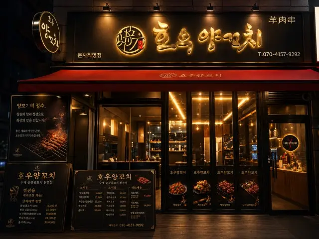 Houyangkkochi Bonsajikyeong Branch Lamb BBQ & Lamb Skewers 1