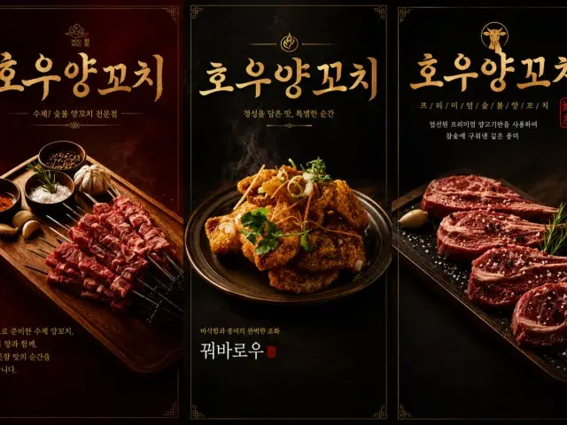 Houyangkkochi Bonsajikyeong Branch Lamb BBQ & Lamb Skewers 2