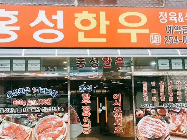 Hongseonghanujeongyuksikdang Butcher Shop BBQ 1
