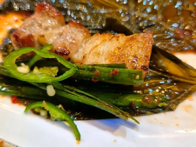 Jejusaenggogi Songpa店 サムギョプサル 3